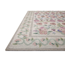 Load image into Gallery viewer, 5&#39; x 7&#39;6&quot; Rifle Paper Co. x Loloi Rosa Ivory Area Rug