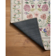 Load image into Gallery viewer, 5&#39; x 7&#39;6&quot; Rifle Paper Co. x Loloi Rosa Ivory Area Rug