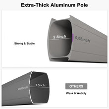 Load image into Gallery viewer, Rikuto 8&#39; Square Cantilever Aluminum Offset Umbrella with 360° Rotation