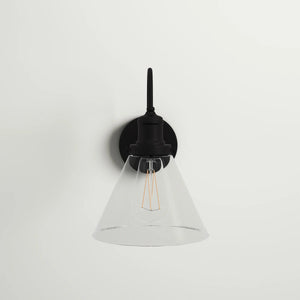 Black Rimma Iron Armed Sconce