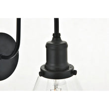 Load image into Gallery viewer, Black Rimma Iron Armed Sconce