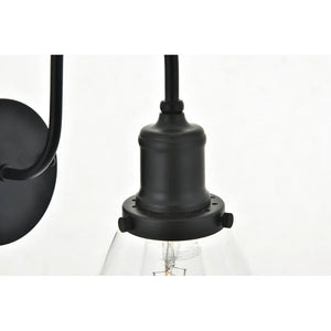 Black Rimma Iron Armed Sconce