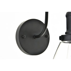 Black Rimma Iron Armed Sconce