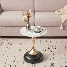 Load image into Gallery viewer, Round Pedestal End Table