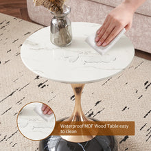 Load image into Gallery viewer, Round Pedestal End Table