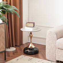 Load image into Gallery viewer, Round Pedestal End Table