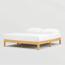 Load image into Gallery viewer, Ruberta 10&quot; High Solid Wood Platform Bed, Bamboo Material, Easy Assembly, No Squeak, FULL SIZE