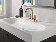 Load image into Gallery viewer, Champagne Bronze SAYLOR Centerset Bathroom Faucet with Drain Assembly, 2-handle Bathroom Sink Faucet (Part number: 2535-CZMPU-DST)