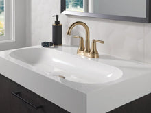 Load image into Gallery viewer, Champagne Bronze SAYLOR Centerset Bathroom Faucet with Drain Assembly, 2-handle Bathroom Sink Faucet (Part number: 2535-CZMPU-DST)