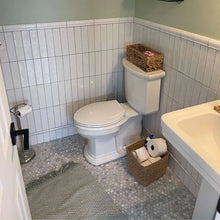 Load image into Gallery viewer, Santorini 12&quot; x 12&quot; Marble Honeycomb Mosaic Wall &amp; Floor Tile
