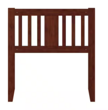 Load image into Gallery viewer, AFI Tahoe Walnut Twin Headboard with USB Turbo Charger