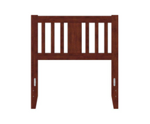 Load image into Gallery viewer, AFI Tahoe Walnut Twin Headboard with USB Turbo Charger