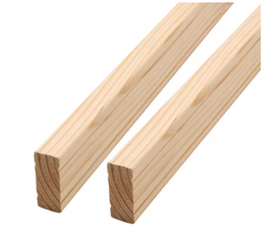 6 ft. Southern Yellow Pine Rail Kit with B2E Balusters