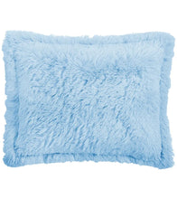 Load image into Gallery viewer, Full/Queen 3pc Shaggy Faux Fur Comforter Set-WHIM BY MARTHA STEWART