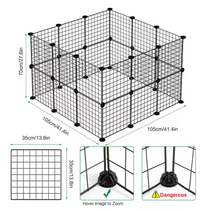 Load image into Gallery viewer, Portable Dog (Pet) Enclosure (Set of 24)