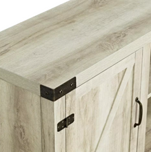 Load image into Gallery viewer, 58&quot; Neelon 2-Door TV Stand for TVs up to 65&quot;, White Oak