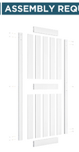 Load image into Gallery viewer, Manufactured Paneled Wood Barn Door (HARDWARE NOT INCLUDED), 30&quot; X 84&quot;