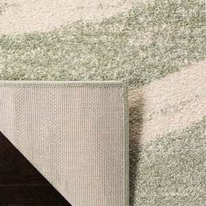 8’ x 10' Shelva Abstract Beige/Green Area Rug