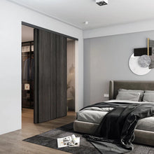 Load image into Gallery viewer, 72&quot; Sliding Double Bypass Double Door Barn Door Hardware Kit
