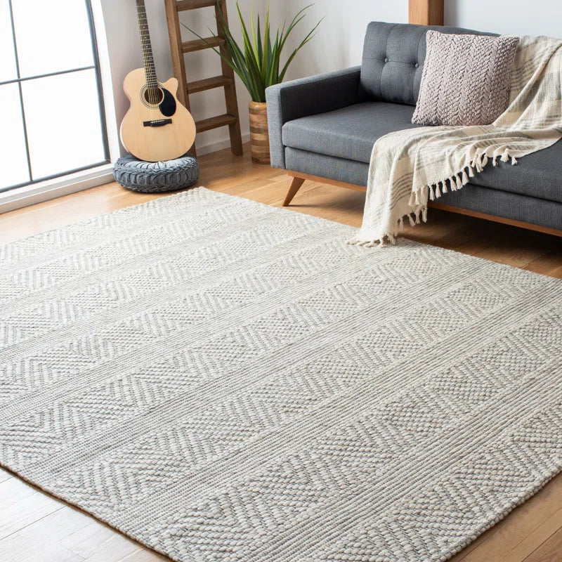 5' x 8' Stalybridge Geometric Beige/Light Grey Area Rug