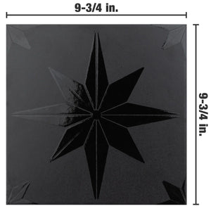 Stella Lustre 10" x 10" Porcelain Patterned Wall Tile
