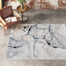 Load image into Gallery viewer, 6'7" X 9' Steve Abstract Indoor Rug