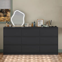 Load image into Gallery viewer, Teasley 9-drawer Dresser, 63&quot; W Double Dresser For Bedroom