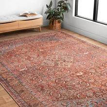 Load image into Gallery viewer, 8'4" x 11'6'' Torvi Hand Hooked Oriental Indoor Rug