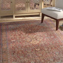 Load image into Gallery viewer, 8'4" x 11'6'' Torvi Hand Hooked Oriental Indoor Rug