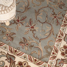 Load image into Gallery viewer, 12&#39; x 15&#39; Traditional Oriental Floral Scroll Classic Vines Indoor Area Rug in Green