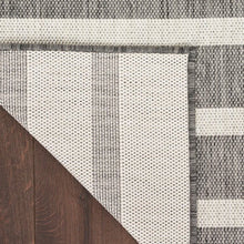 Load image into Gallery viewer, 8&#39; x 10&#39;Trondheim Striped Indoor / Outdoor Rug