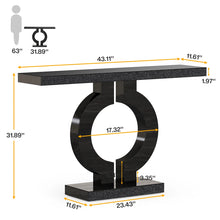 Load image into Gallery viewer, Trustin 43.11&quot; Mirrored Console Table Sofa Table for Entrance Living Room
