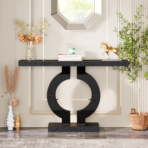 Trustin 43.11" Mirrored Console Table Sofa Table for Entrance Living Room