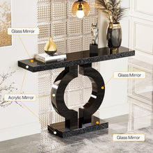 Load image into Gallery viewer, Trustin 43.11&quot; Mirrored Console Table Sofa Table for Entrance Living Room