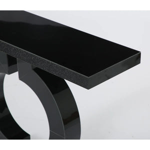 Trustin 43.11" Mirrored Console Table Sofa Table for Entrance Living Room