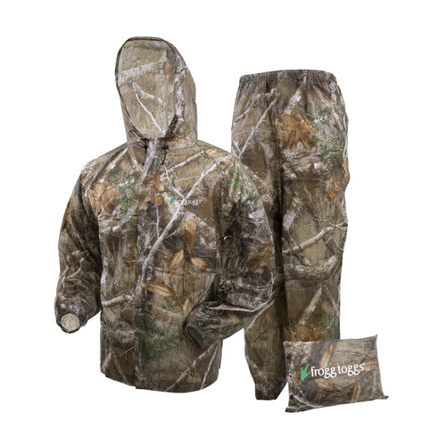 Auction Camo Frogg Toggs All Sport Rain Suit Realtree Gear Jacket & Pants 2XL