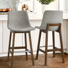 Load image into Gallery viewer, Upholstered 28&quot; Bar Stools (Set of 2)