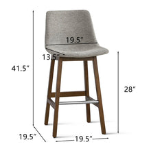 Load image into Gallery viewer, Upholstered 28&quot; Bar Stools (Set of 2)