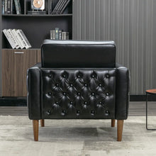 Load image into Gallery viewer, Wandi Faux Leather Club Chair