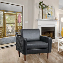 Load image into Gallery viewer, Wandi Faux Leather Club Chair