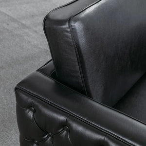 Wandi Faux Leather Club Chair