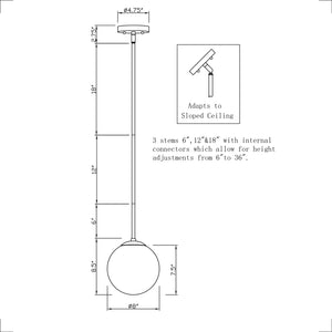 Wilbourn 1 - Light Single Pendant