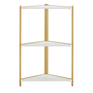 Winnie Two-Tone Corner Bookcase by iNSPIRE Q Modern