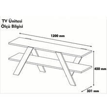 Load image into Gallery viewer, Zavijah TV Stand for TVs up to 50&quot;