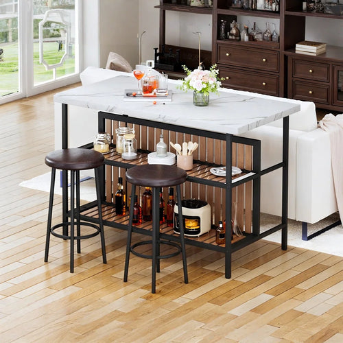 Zurek 47.2'' Wide Kitchen Island Set, Sofa Table