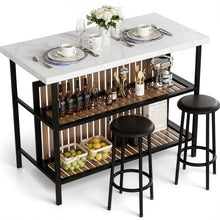 Load image into Gallery viewer, Zurek 47.2&#39;&#39; Wide Kitchen Island Set, Sofa Table
