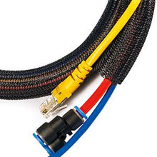 Load image into Gallery viewer, Self Closing Cable Sock Black 1&quot; (25.4mm) x 50ft(15.24m)