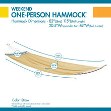 Load image into Gallery viewer, Weekend 1 Person Classic Hammock