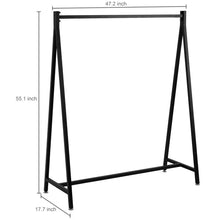 Load image into Gallery viewer, Gearldine 47.2&#39;&#39; Metal Clothing Rack