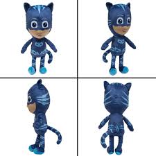 PJ Masks Kids Catboy Bedding Plush Cuddle and Decorative Pillow Buddy, Blue, Hasbro